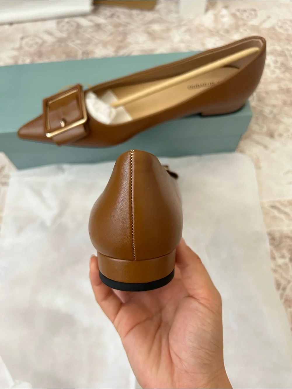 C.Paravano brown pointed